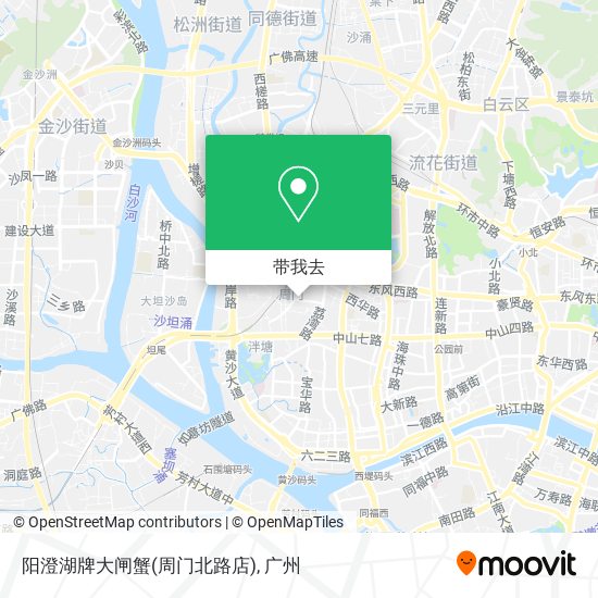 阳澄湖牌大闸蟹(周门北路店)地图