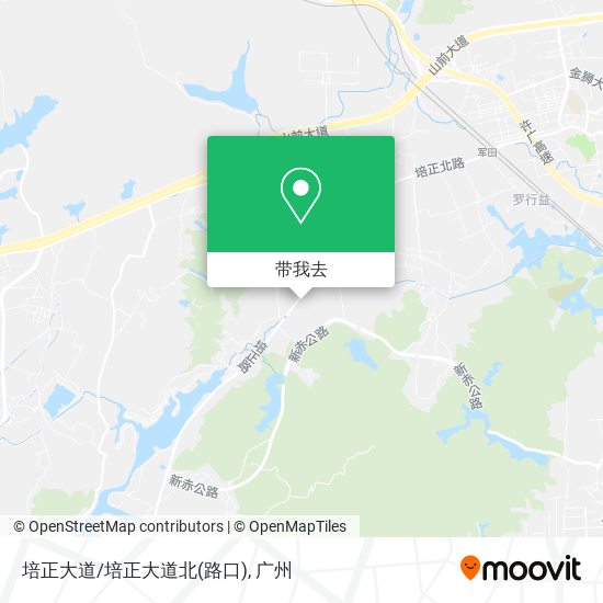 培正大道/培正大道北(路口)地图