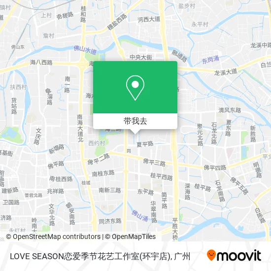 LOVE SEASON恋爱季节花艺工作室(环宇店)地图