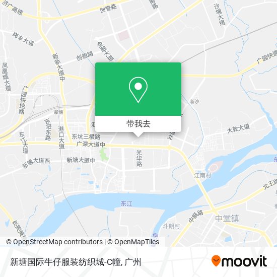 新塘国际牛仔服装纺织城-C幢地图