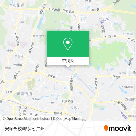 安顺驾校训练场地图