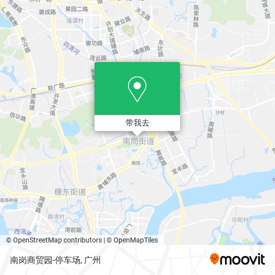 南岗商贸园-停车场地图
