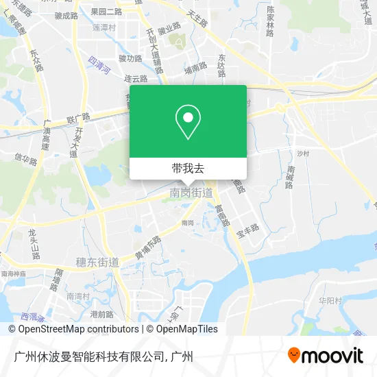 广州休波曼智能科技有限公司地图