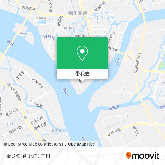 金龙鱼-西北门地图