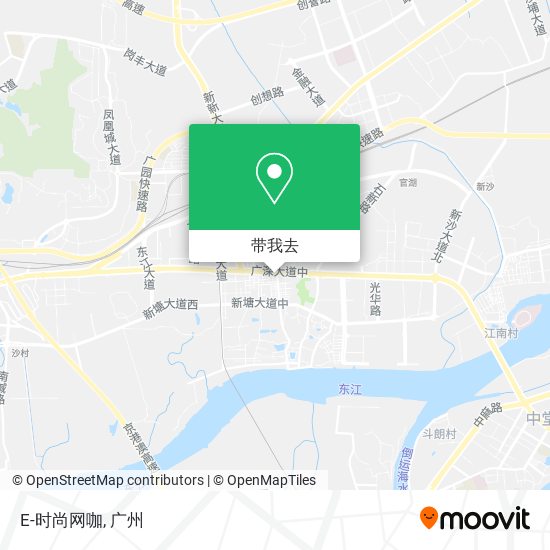 E-时尚网咖地图