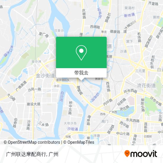 广州联达摩配商行地图