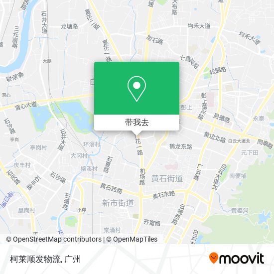 柯莱顺发物流地图