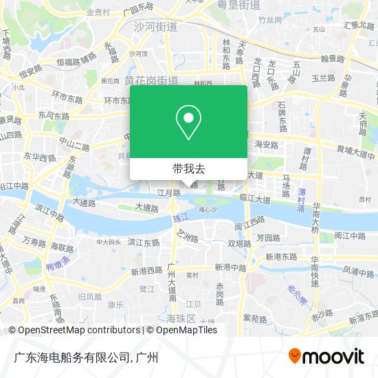 广东海电船务有限公司地图