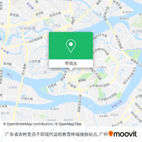 广东省农村党员干部现代远程教育终端接收站点地图