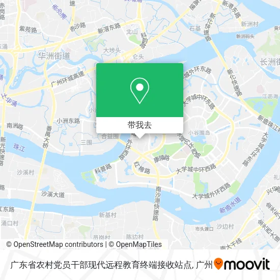 广东省农村党员干部现代远程教育终端接收站点地图