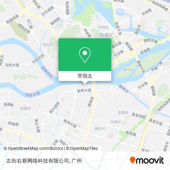 左街右巷网络科技有限公司地图