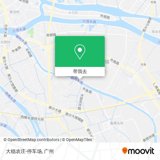 大稳农庄-停车场地图