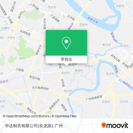 华达制衣有限公司(良龙路)地图