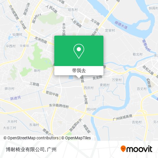 博耐椅业有限公司地图