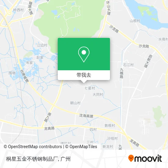 桐星五金不锈钢制品厂地图