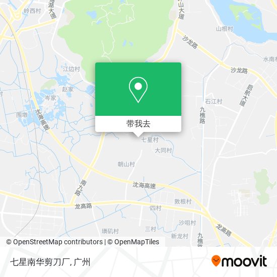 七星南华剪刀厂地图