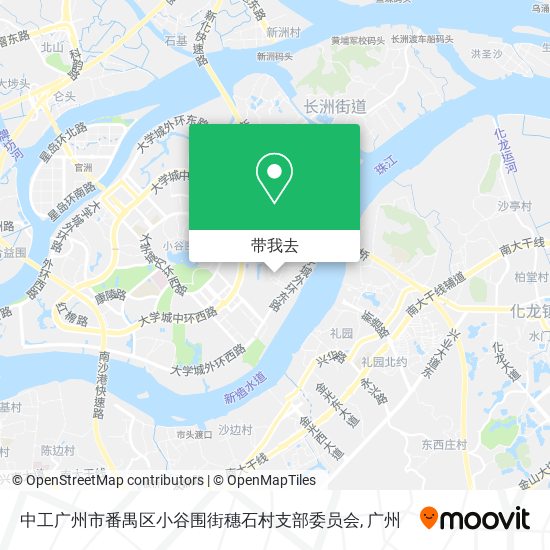 中工广州市番禺区小谷围街穗石村支部委员会地图