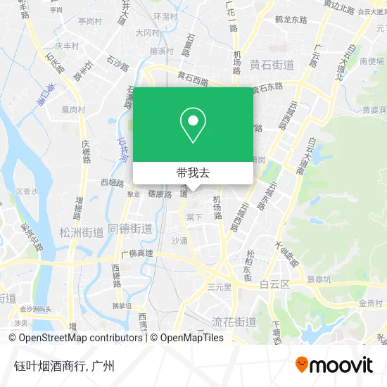 钰叶烟酒商行地图