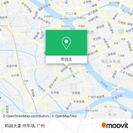 鹤园大厦-停车场地图