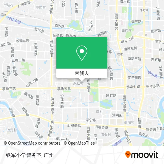 铁军小学警务室地图