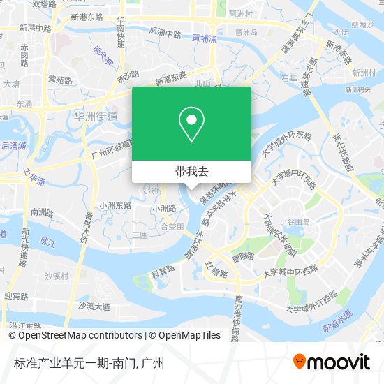 标准产业单元一期-南门地图