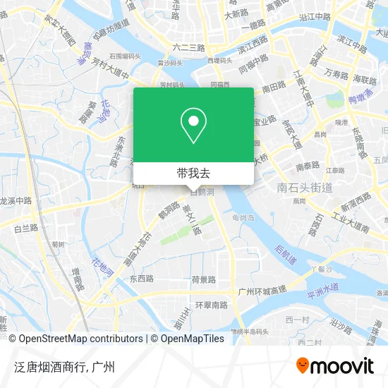泛唐烟酒商行地图