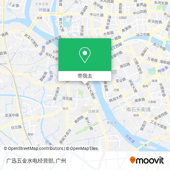 广迅五金水电经营部地图