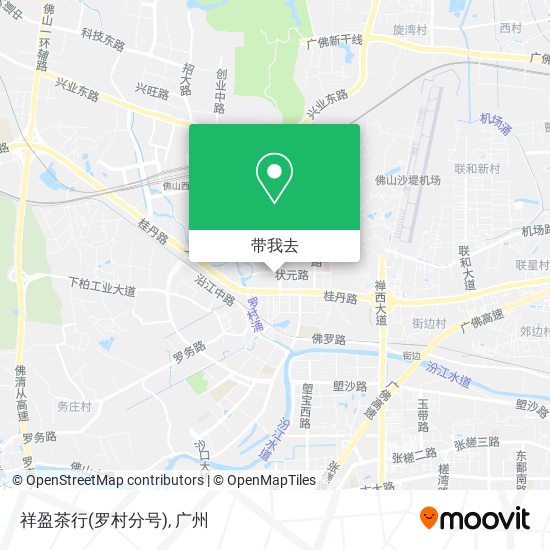 祥盈茶行(罗村分号)地图