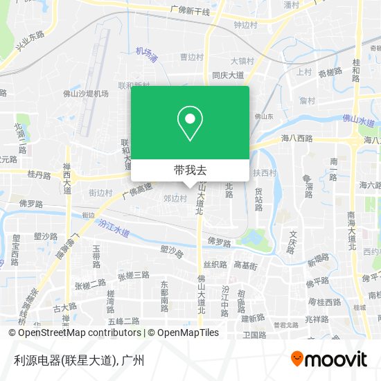 利源电器(联星大道)地图
