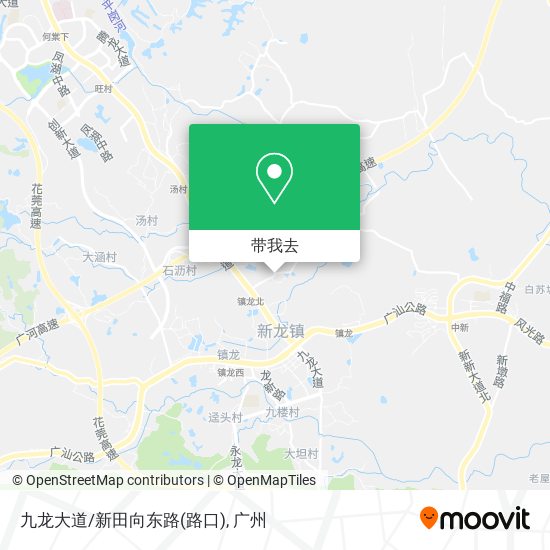 九龙大道/新田向东路(路口)地图