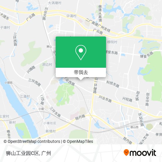 狮山工业园C区地图