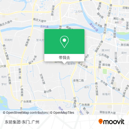 东箭集团-东门地图