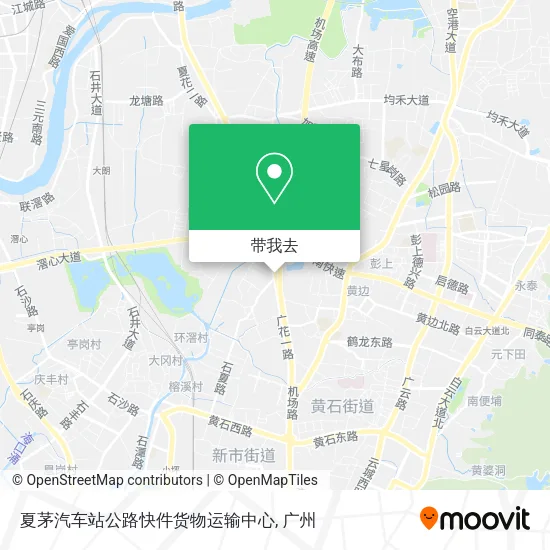 夏茅汽车站公路快件货物运输中心地图