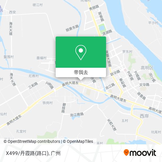 X499/丹霞路(路口)地图
