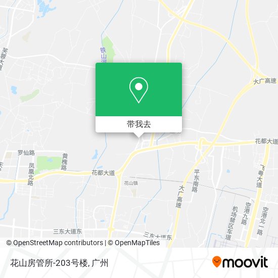 花山房管所-203号楼地图