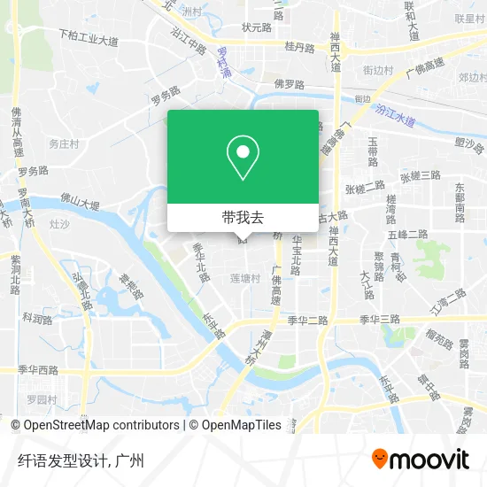 纤语发型设计地图