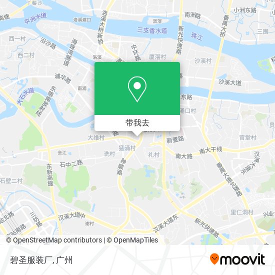 碧圣服装厂地图