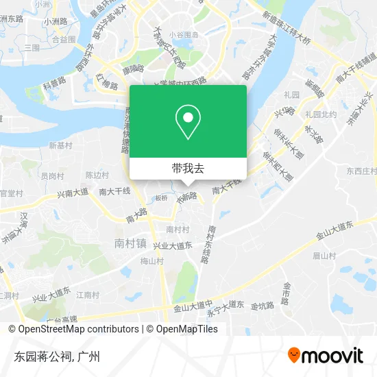东园蒋公祠地图