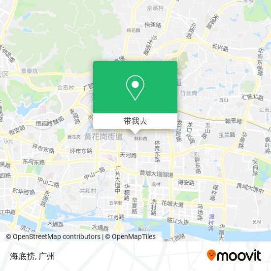 海底捞地图