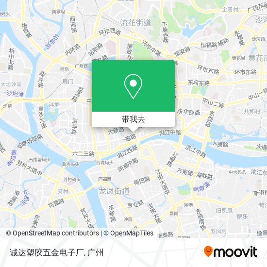 诚达塑胶五金电子厂地图