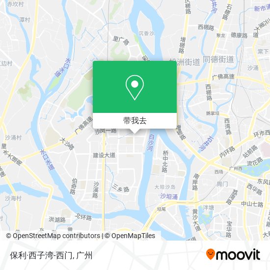 保利·西子湾-西门地图