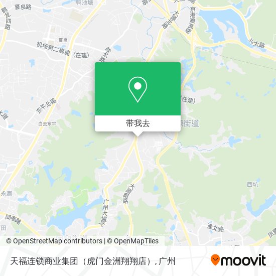 天福连锁商业集团（虎门金洲翔翔店）地图