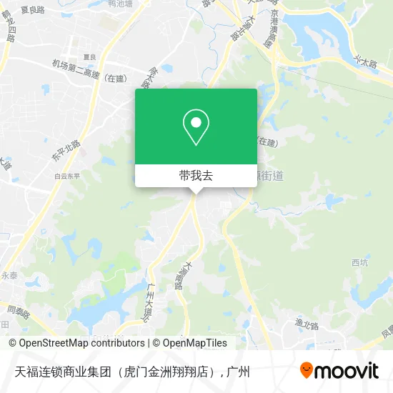 天福连锁商业集团（虎门金洲翔翔店）地图