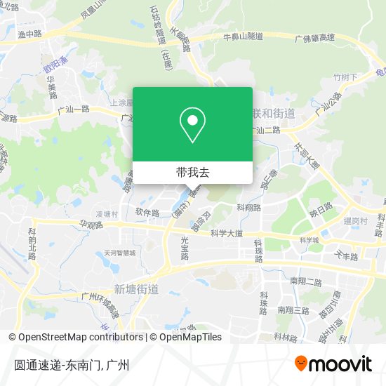 圆通速递-东南门地图