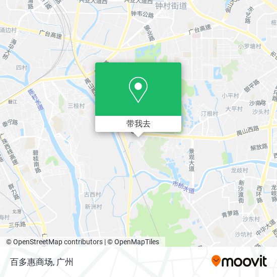 百多惠商场地图