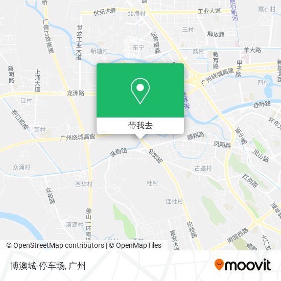 博澳城-停车场地图