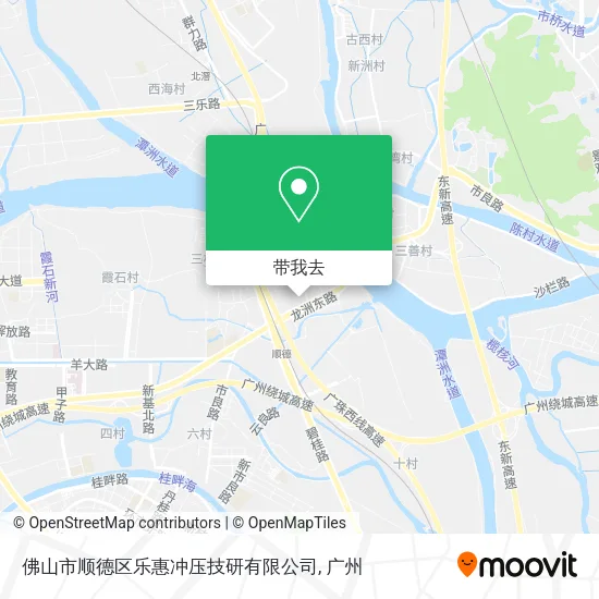 佛山市顺德区乐惠冲压技研有限公司地图