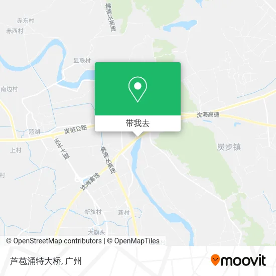 芦苞涌特大桥地图