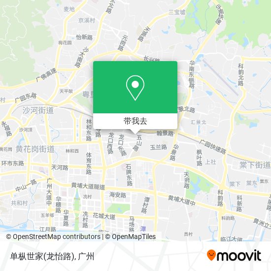单枞世家(龙怡路)地图