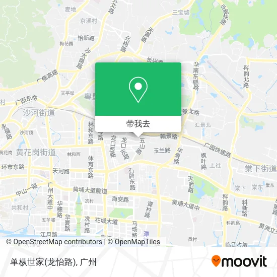 单枞世家(龙怡路)地图